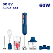 مجموعة الخلاط اليدوي اللاسلكي 5 في 1 - Smart Hack