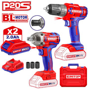 مجموعة كومبو لاسلكية مكونة من قطعتين EMTOP ECKL20072 - Smart Hack