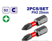 مجموعة رؤوس مفكات براغي مغناطيسية PH2 × 25 - Smart Hack