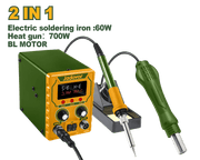 محطة تجعيد لحام الهواء الساخن JADEVER 760 واط بتحكم رقمي وحرارة قابلة للتعديل - Smart Hack