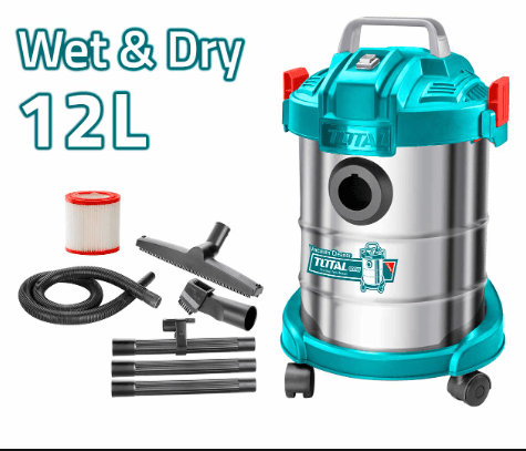 مكنسة كهربائية صناعية 800 وط من TOTAL - Smart Hack