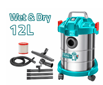 مكنسة كهربائية صناعية 800 وط من TOTAL - Smart Hack