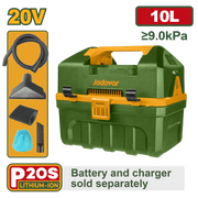 مكنسة شحن 20 فولت وخزان 10 لتر مع وظيفة نفخ بدون يطارية او شاحن من جادايفر - Smart Hack