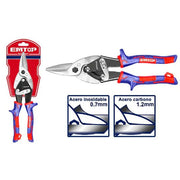 مقص صاج مستقيم 10 انش (250 مم) EMTOP EASP1041 - Smart Hack