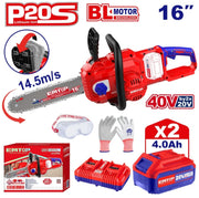 منشار كهربائي لاسلكي بجهد 40 فولت - EMTOP ELGA401682 - Smart Hack