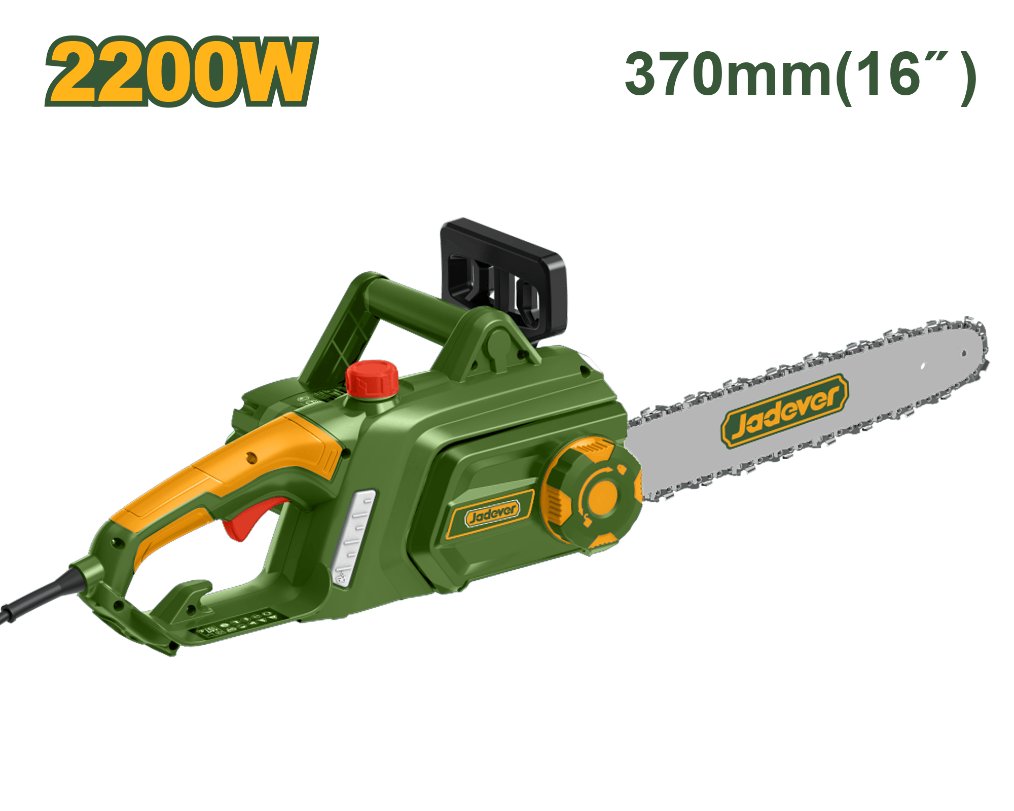 منشار شجر كهربائي 2200 واط - 16 انش(370 مم) من جادايفر - Smart Hack