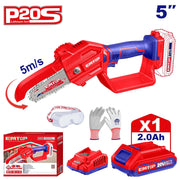 منشار تقليم لاسلكي يعمل بالبطارية بجهد 20 فولت - EMTOP ELGA20581 - Smart Hack