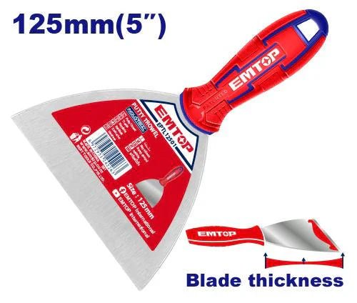 مشحاف يد ربر 125 ملم EMTOP EPTL12501 - Smart Hack