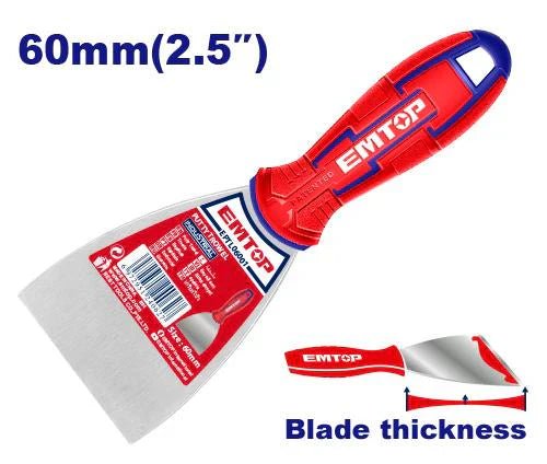 مشحاف يد ربر 60 ملم EMTOP EPTL06001 - Smart Hack