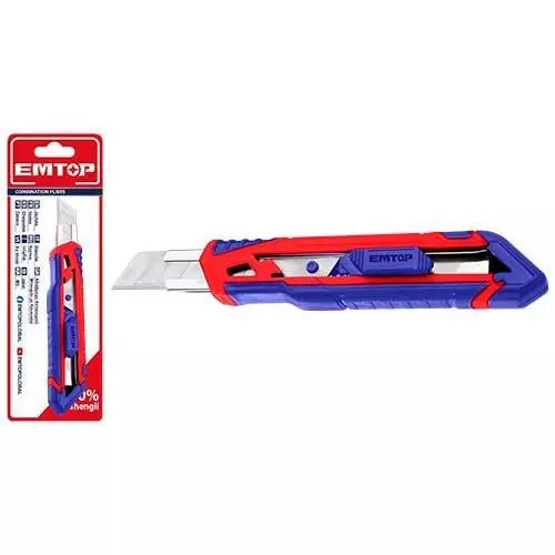 مشرط بلاستيكي ثقيل EMTOP ESNK18102 - Smart Hack