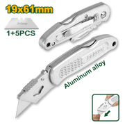 مشرط جيب من الألومنيوم، قابل للطي، من جادايفر - Smart Hack