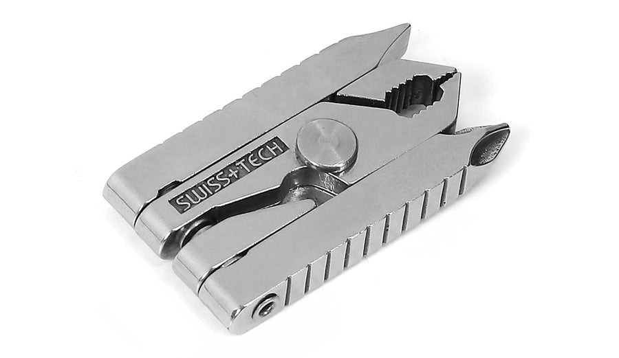 ميدالية أداة متعددة الوظائف 6 في 1 – Swiss Tech ST50022 | Swiss Tech 6 - in - 1 Key Ring Micro Tool (ST50022) - Smart Hack