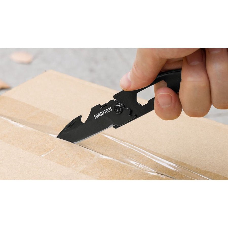 ميدالية سكين طوي متعددة الوظائف 7 في 1 – ST45019 | 7 - IN - 1 Slim Folding Keychain Knife – ST45019 - Smart Hack