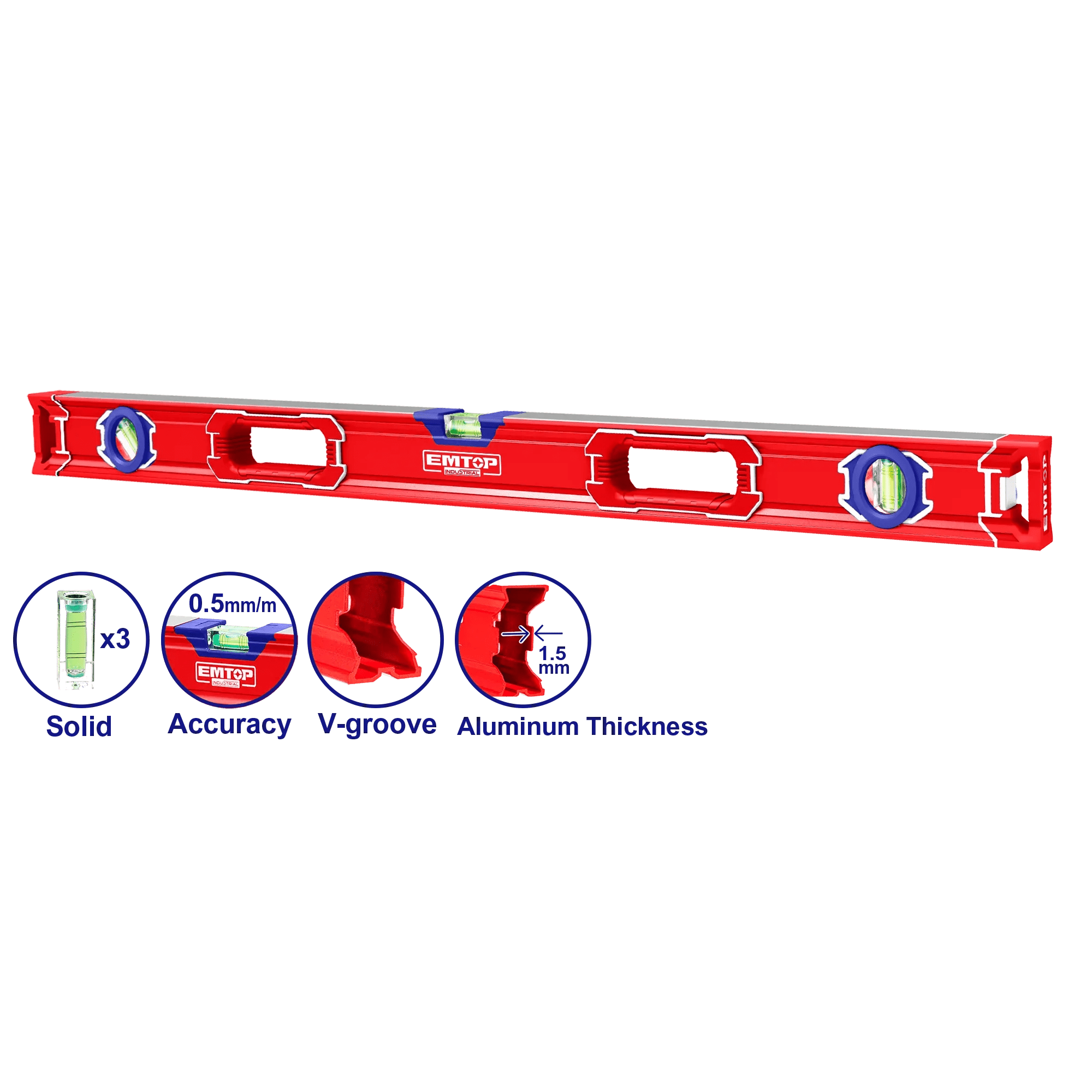 ميزان ماء – 100 سم EMTOP ESLL210001 - Smart Hack