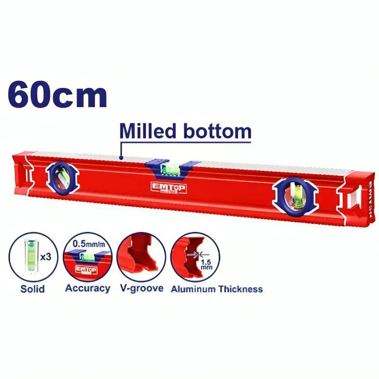 ميزان ماء – 60 سم EMTOP ESLL26001 - Smart Hack