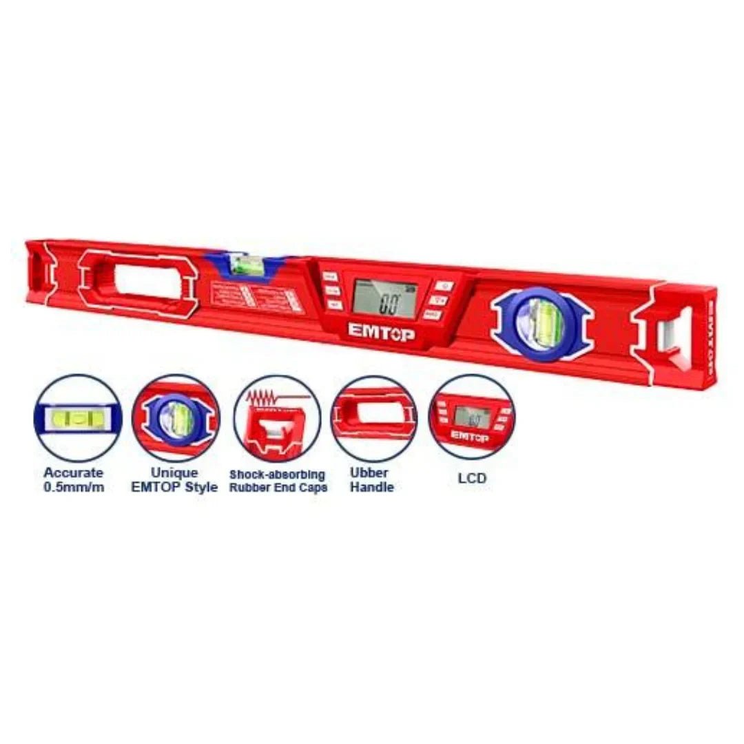 ميزان ماء ديجيتال 60 سم EMTOP ESLL46001 - Smart Hack