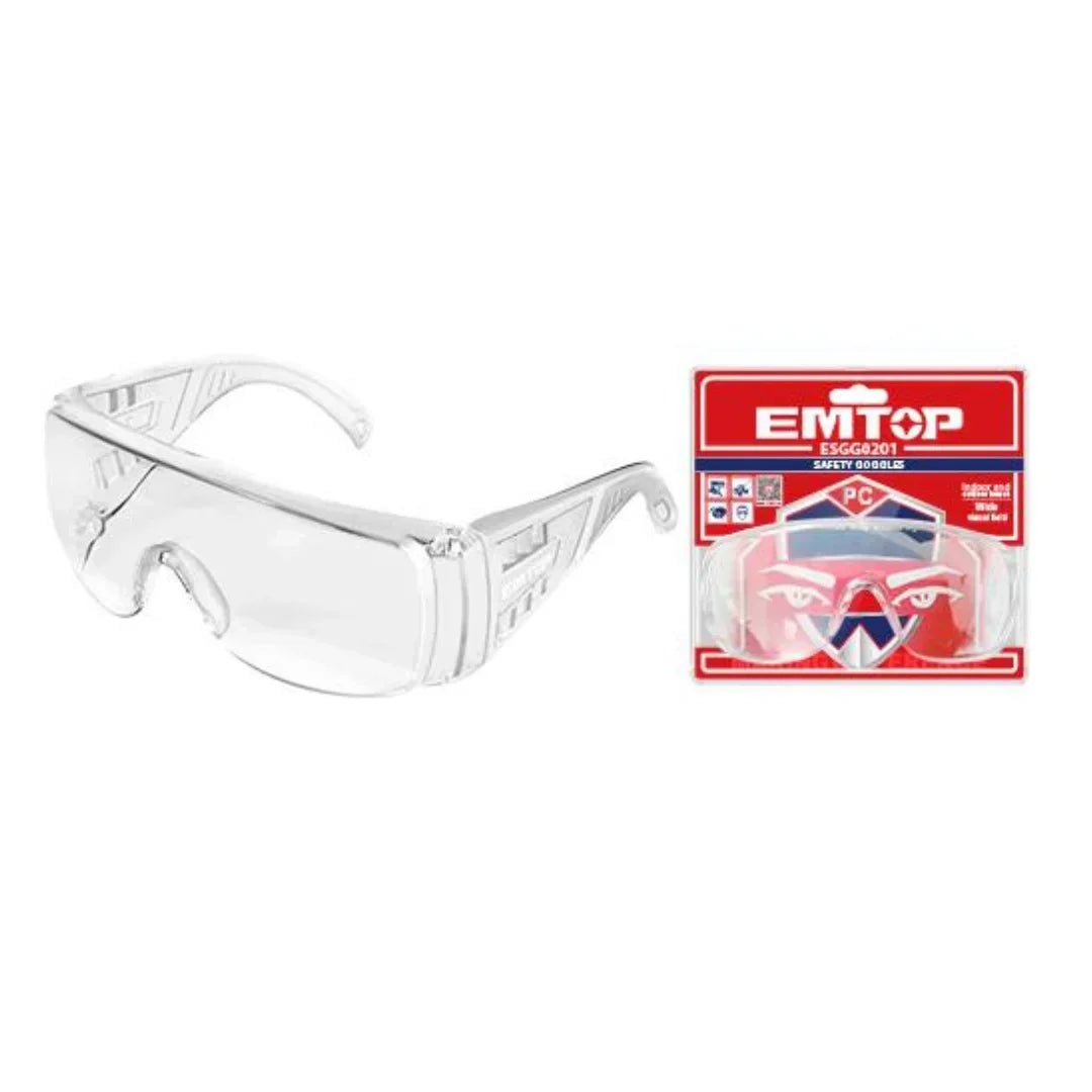 نظارة شفافة ثقيلة للحماية EMTOP ESGG0201 - Smart Hack