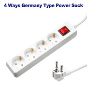 وصلة كهرباء 4 منافذ بطول 1.4 متر EMTOP EMEJ7304 - Smart Hack