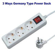 وصله كهرباء 3 مخارج بطول سلك 1.4 متر EMTOP EMEJ7303 - Smart Hack