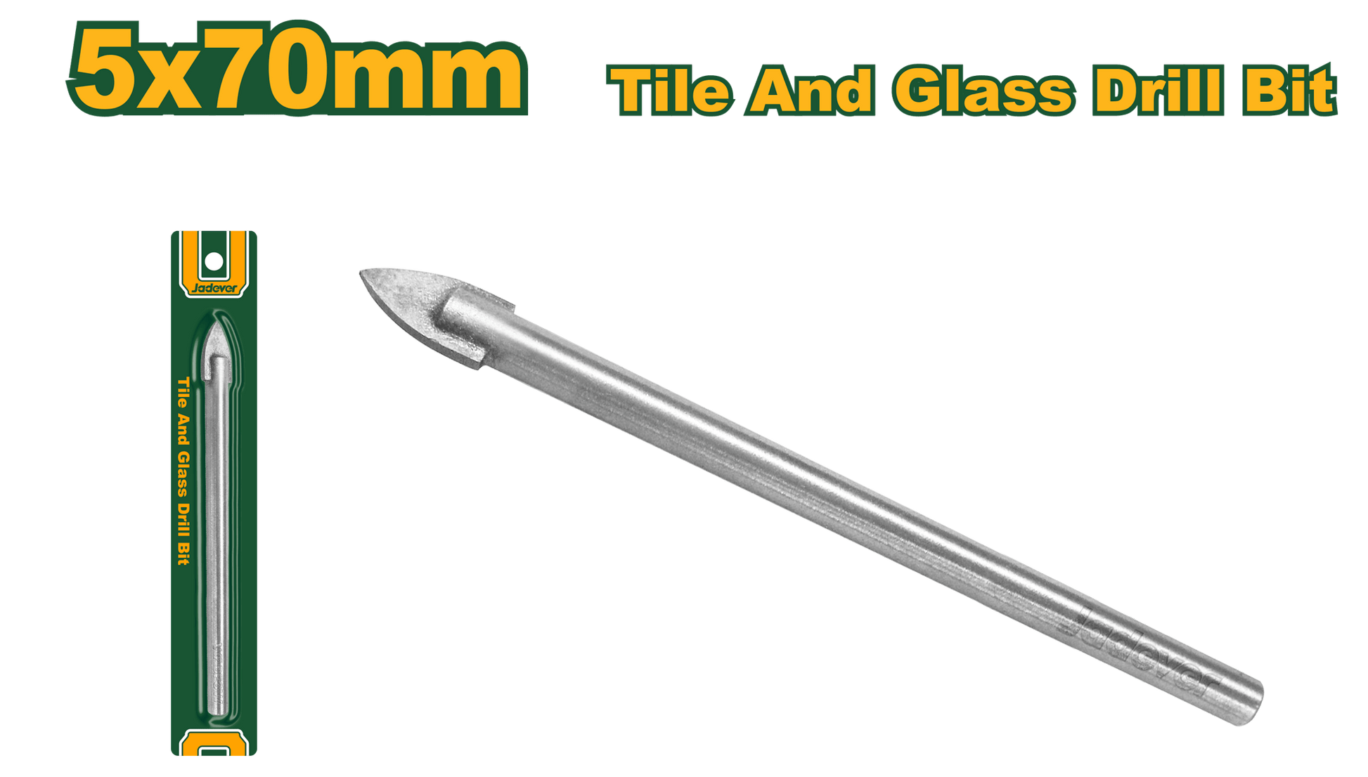 ريش زجاج وسيراميك عدة قياسات من جادايفر Jadever - Smart Hack