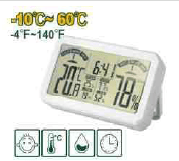 ساعة حرارة ورطوبة مع توقيت من JADEVER - Smart Hack