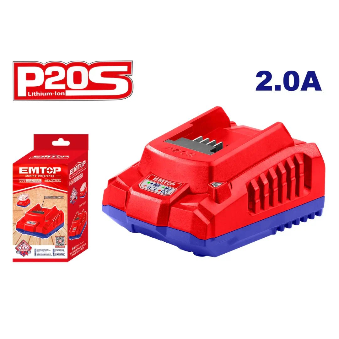 شاحن الذكي و السريع من EMTOP EFCR20200 P20S - Smart Hack
