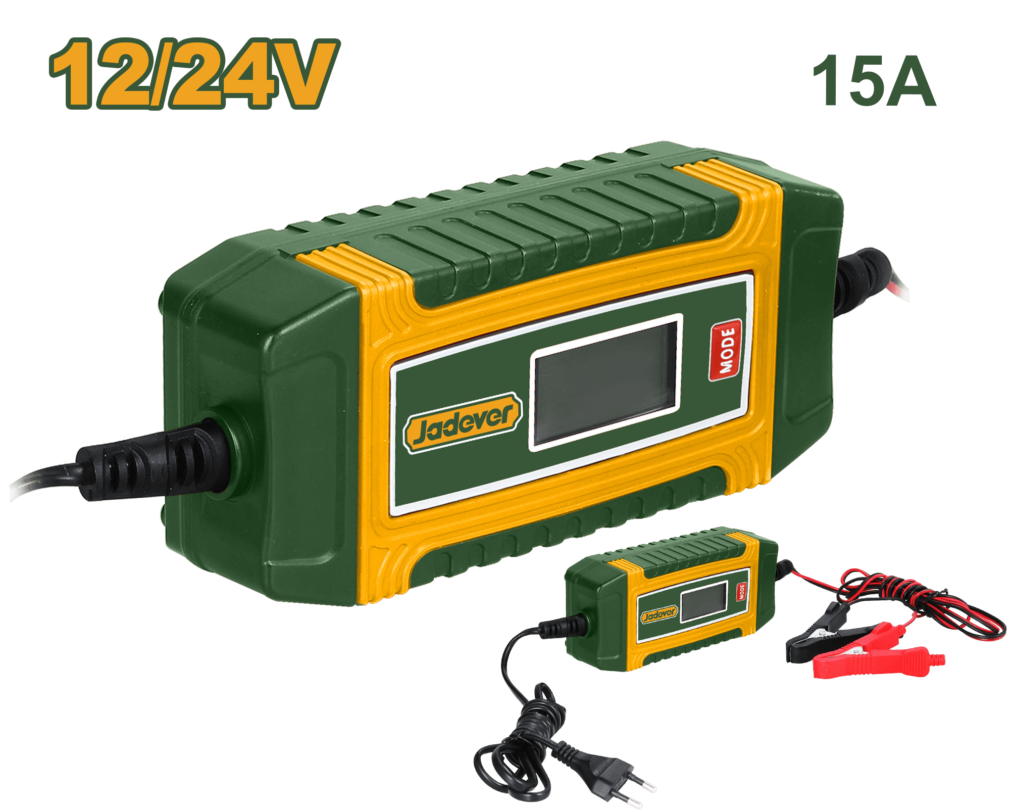 شاحن بطارية 12/24 فولت 15 امبير من جادايفر Jadever - Smart Hack