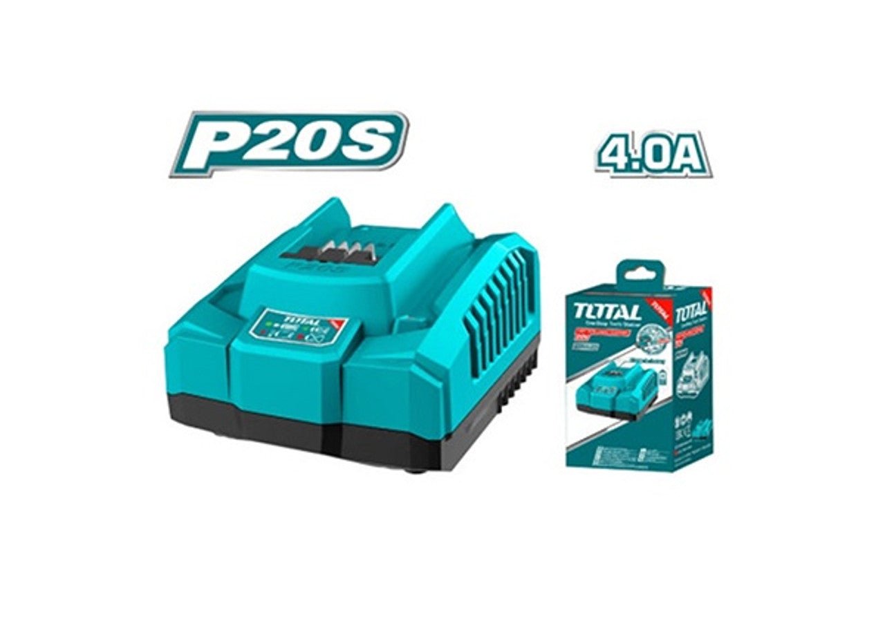 شاحن بطارية 4 امبير سريع من Total - Smart Hack