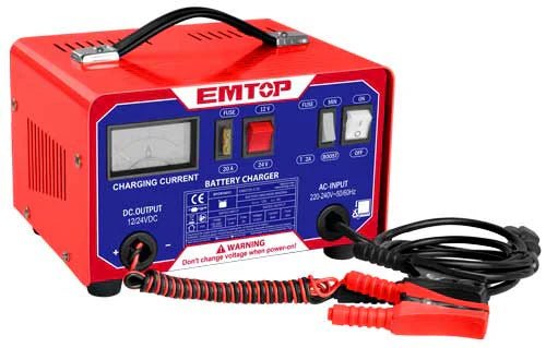 شاحن بطارية EMTOP 12/24V - Smart Hack