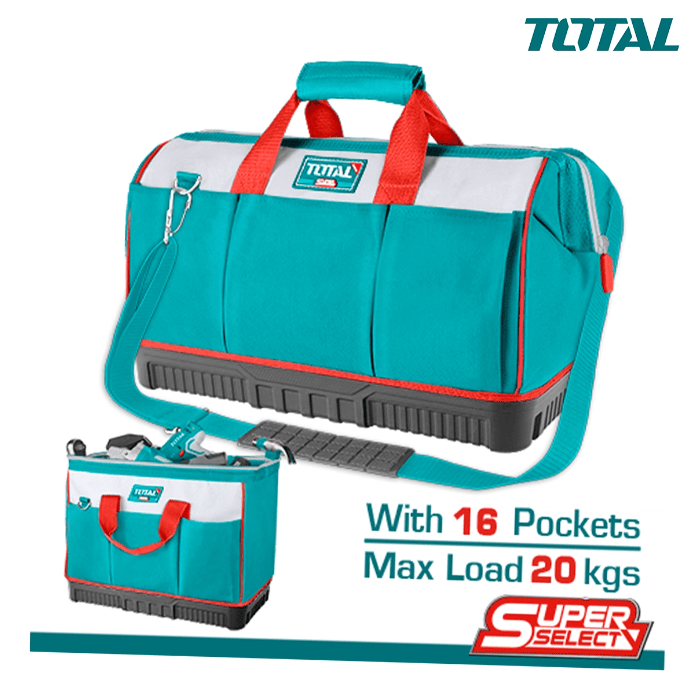 شنطة عدة 16" 16 جيبة من Total - Smart Hack