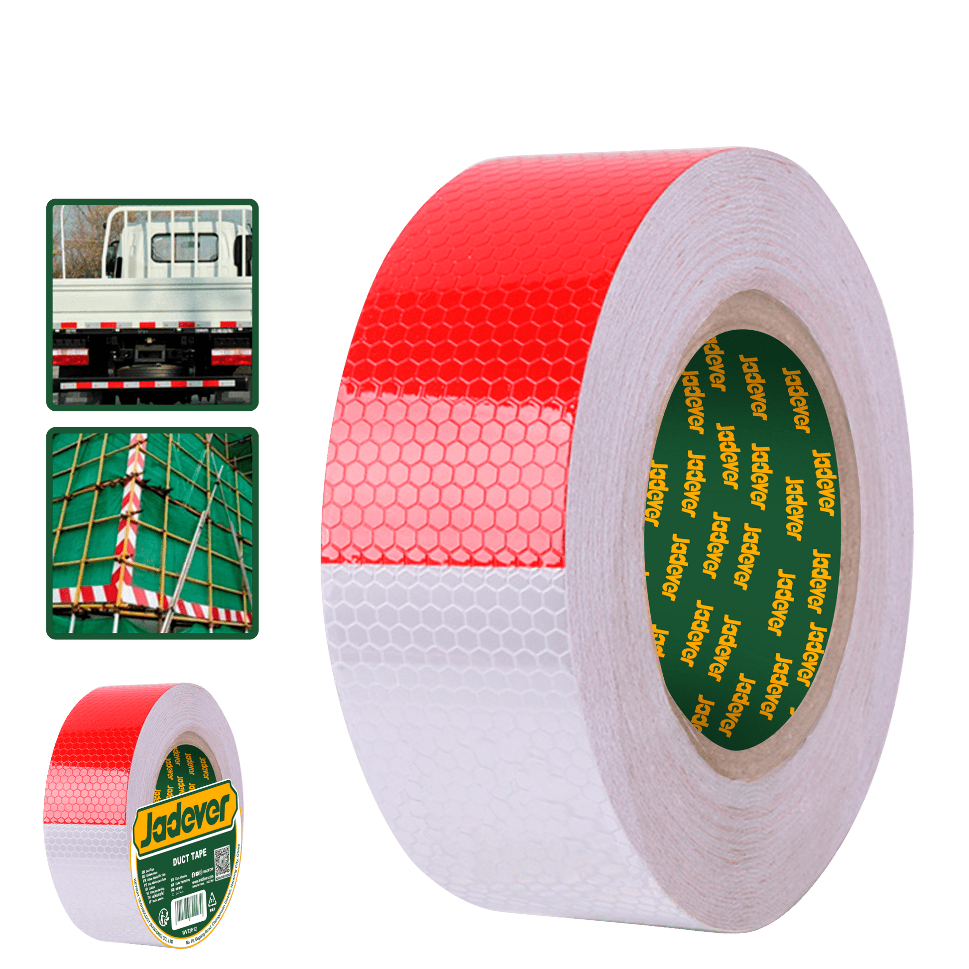 شريط تحذيري عاكس 25 متر من جادايفر Jadever - Smart Hack