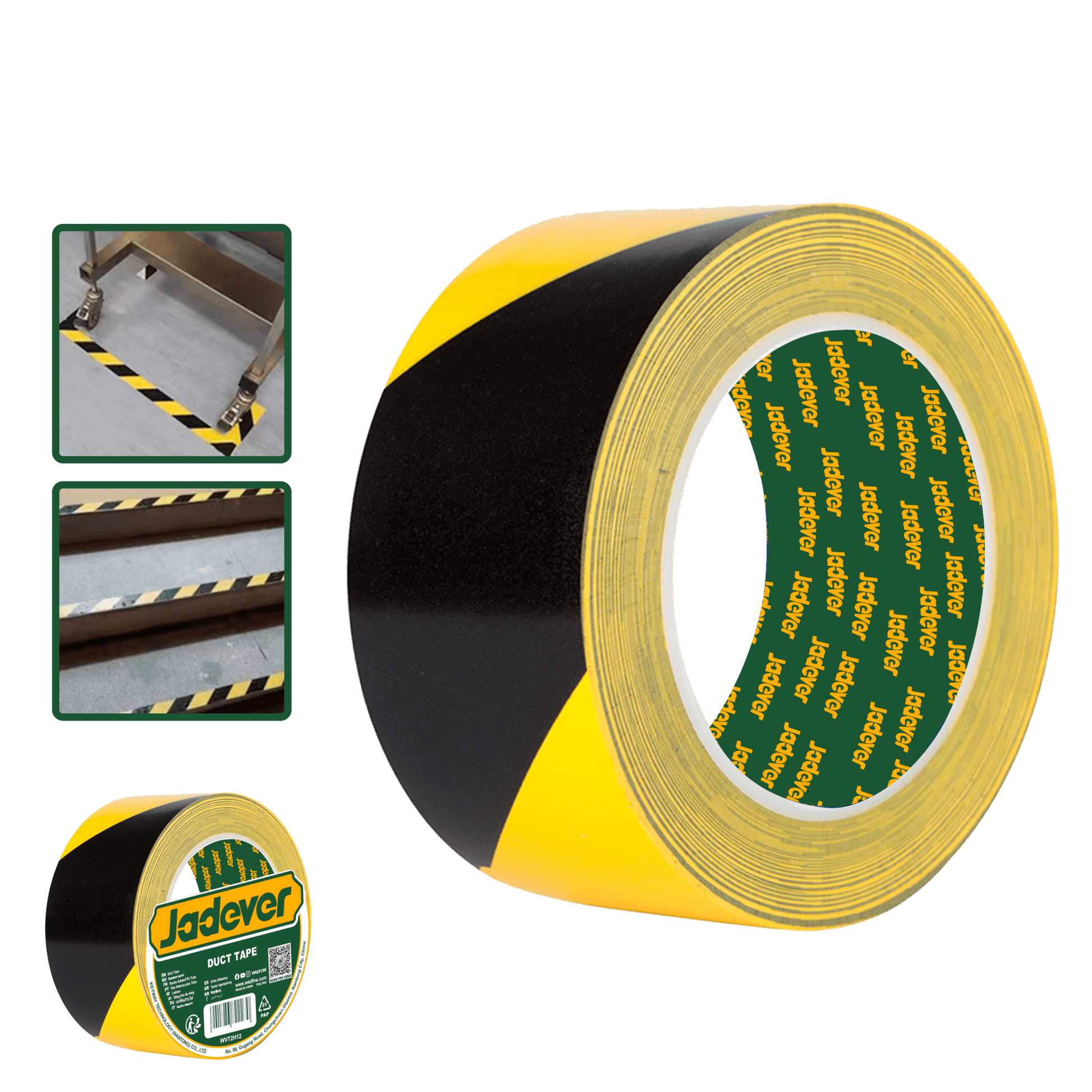 شريط تحذيري أصفر أسود 30 م من جادايفر Jadever - Smart Hack