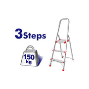 سلّم ألمنيوم – 3 درجات EMTOP ELAD1031 - Smart Hack