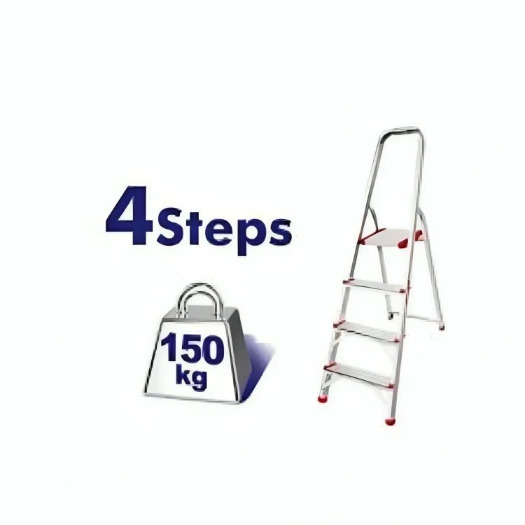 سلّم ألمنيوم – 4 درجات EMTOP ELAD1041 - Smart Hack