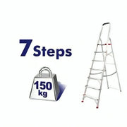 سلّم ألمنيوم – 7 درجات EMTOP ELAD1071 - Smart Hack