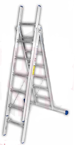 سلم متعدد 3 حركات ارتفاع 5 متر جاديفير Jadever - Smart Hack