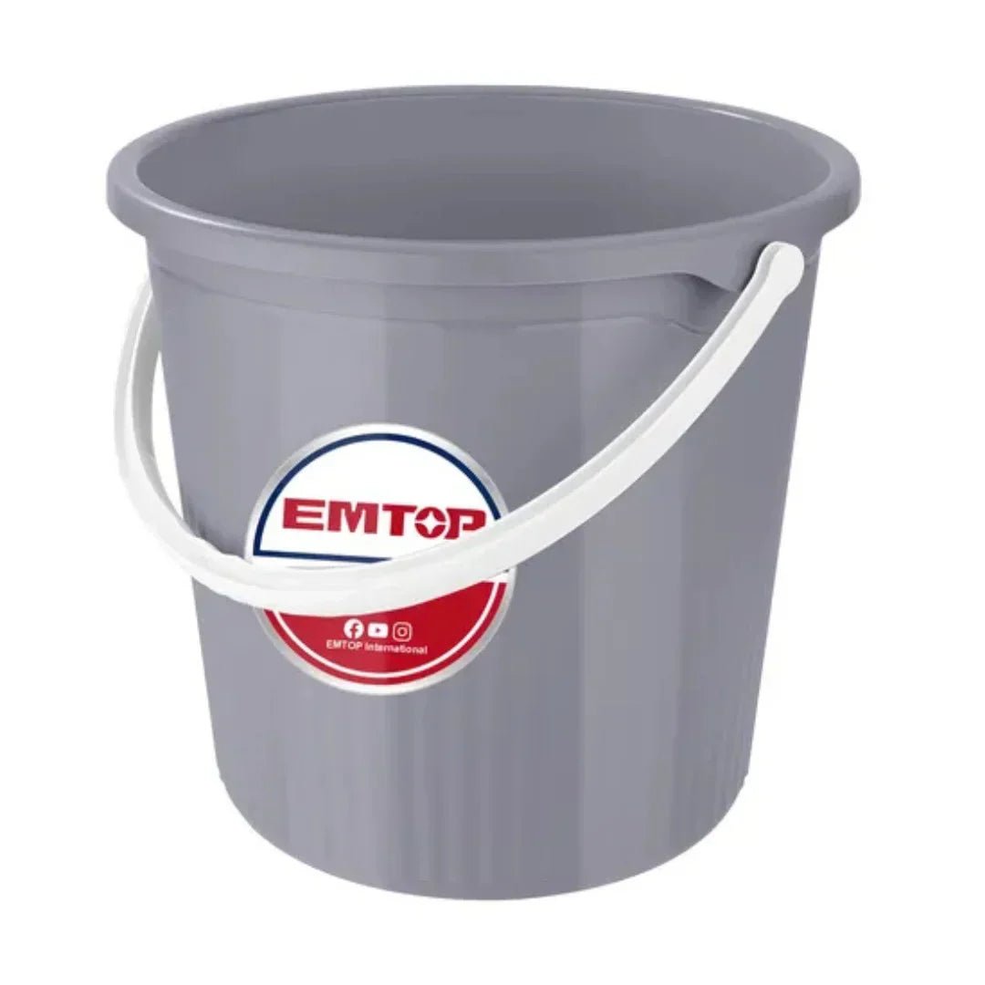 سطل بلاستك مع يد 15 لتر EMTOP EMBU1315 - Smart Hack