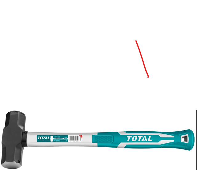 مطرقة سداسية الاضلاع منTOTAL