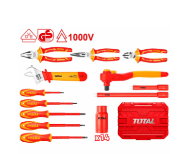 طقم عدة معزول 26 قطعة من TOTAL - Smart Hack