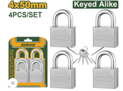 طقم أقفال ماستر 454، 40 ملم، 4 قطع من جادفير Jadever - Smart Hack