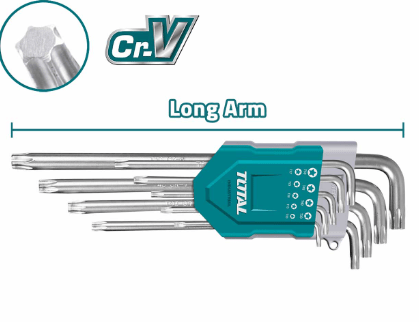 طقم الن كي مشرنف وسط من TOTAL - Smart Hack