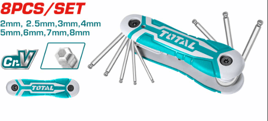 طقم النكي مسدس طابة طوي من TOTAL - Smart Hack