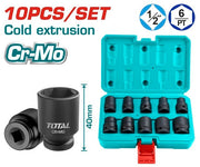 طقم بوكس أسود10 قطع من توتال Total - Smart Hack