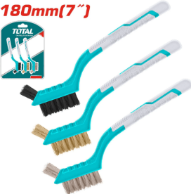 طقم فراشي سلك جلخ (3 قطع) 180 مم من توتال - Smart Hack