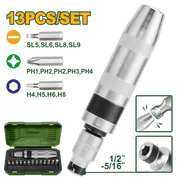 طقم مفكات طرب مع راسيات 13 قطعة من جادايفر - Jadever - Smart Hack