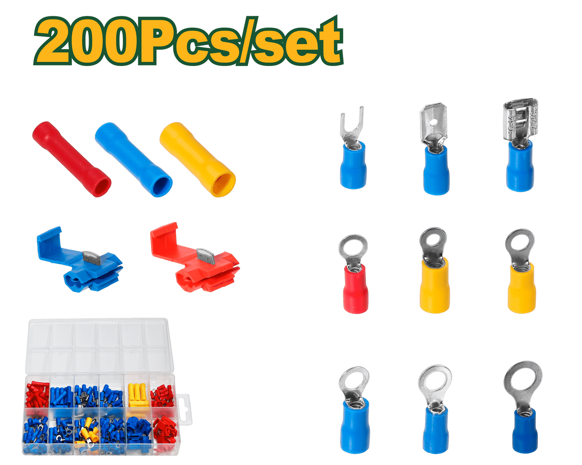 طقم راسيات اسلاك 200 قطعة من جادايفر Jadver - Smart Hack