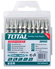 طقم راسيات مفك مصلب 6.5 سم توتال - Smart Hack