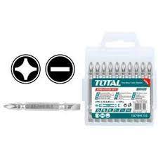 طقم راسيات مفك مصلب+عادي 5 سم توتال - Smart Hack