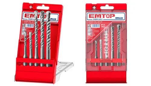 طقم ريش حفر 5 قطع SDS Plus, من EMTOP - Smart Hack