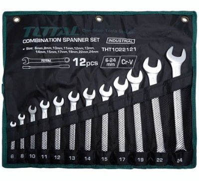 طقم شق رنج قياس 6 - 24 ملم من TOTAL - Smart Hack